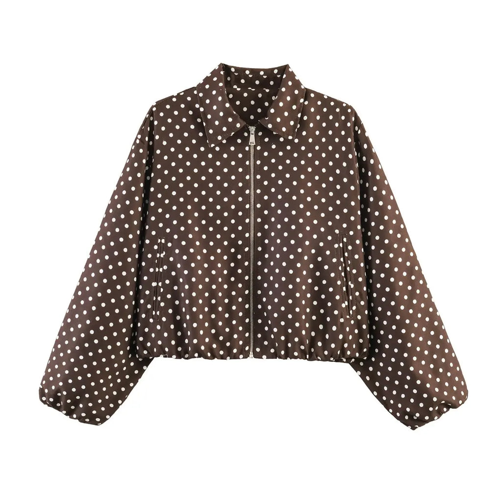SLTNX Women's Bomber Jacket Zip Puffed Varsity Jackets for Women Cropped